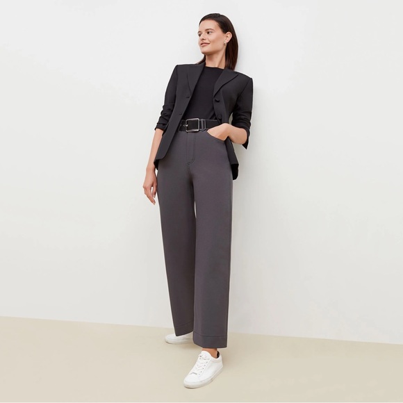 M.M. Lafleur Milo Jean - Better Than Denim, Cool Charcoal, size 6, NEW with tags - Picture 6 of 16